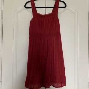 Maroon Dress